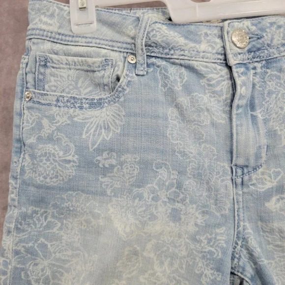 Seven7 Women's Floral Denim Shorts size 12 - Picture 3 of 14